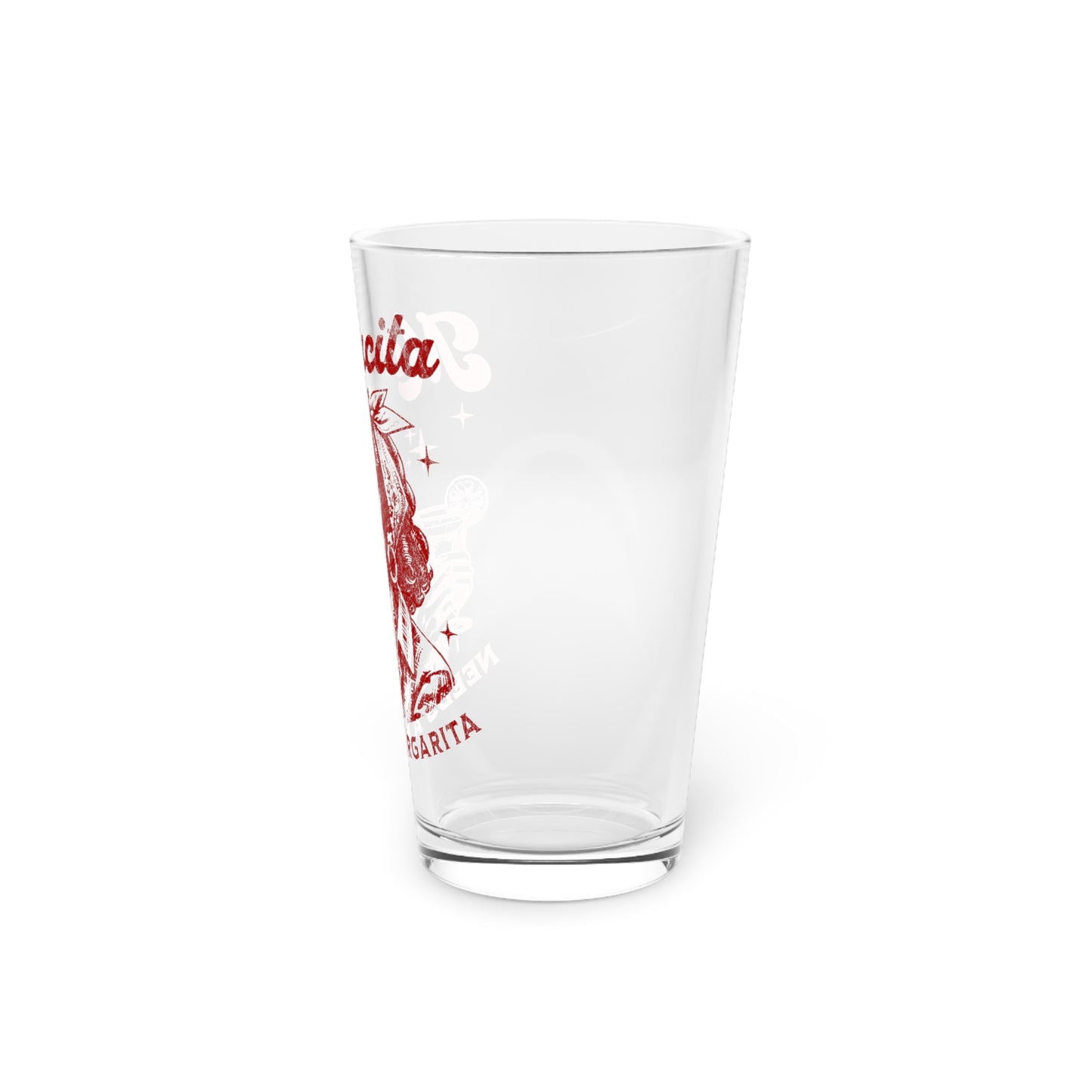 Mamacita Needs a Margarita Pint Glass, 16oz Bachelorette Party, Weekend Glass, Party Glass, Margarita Glass, Barware