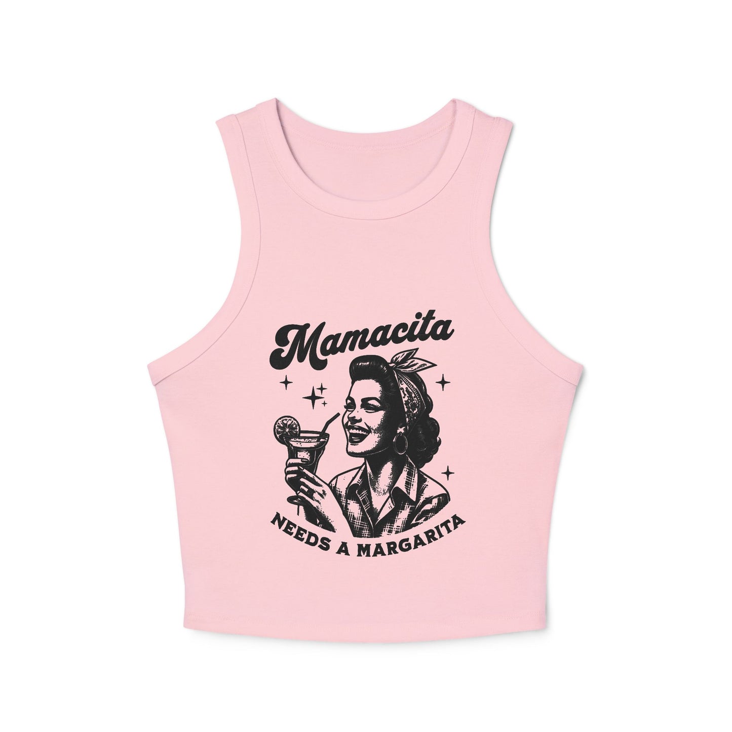 Margarita Vibes Racer Tank Top - Perfect for Summertime, Beach Days, Parties, Casual Outings, Gift for Her
