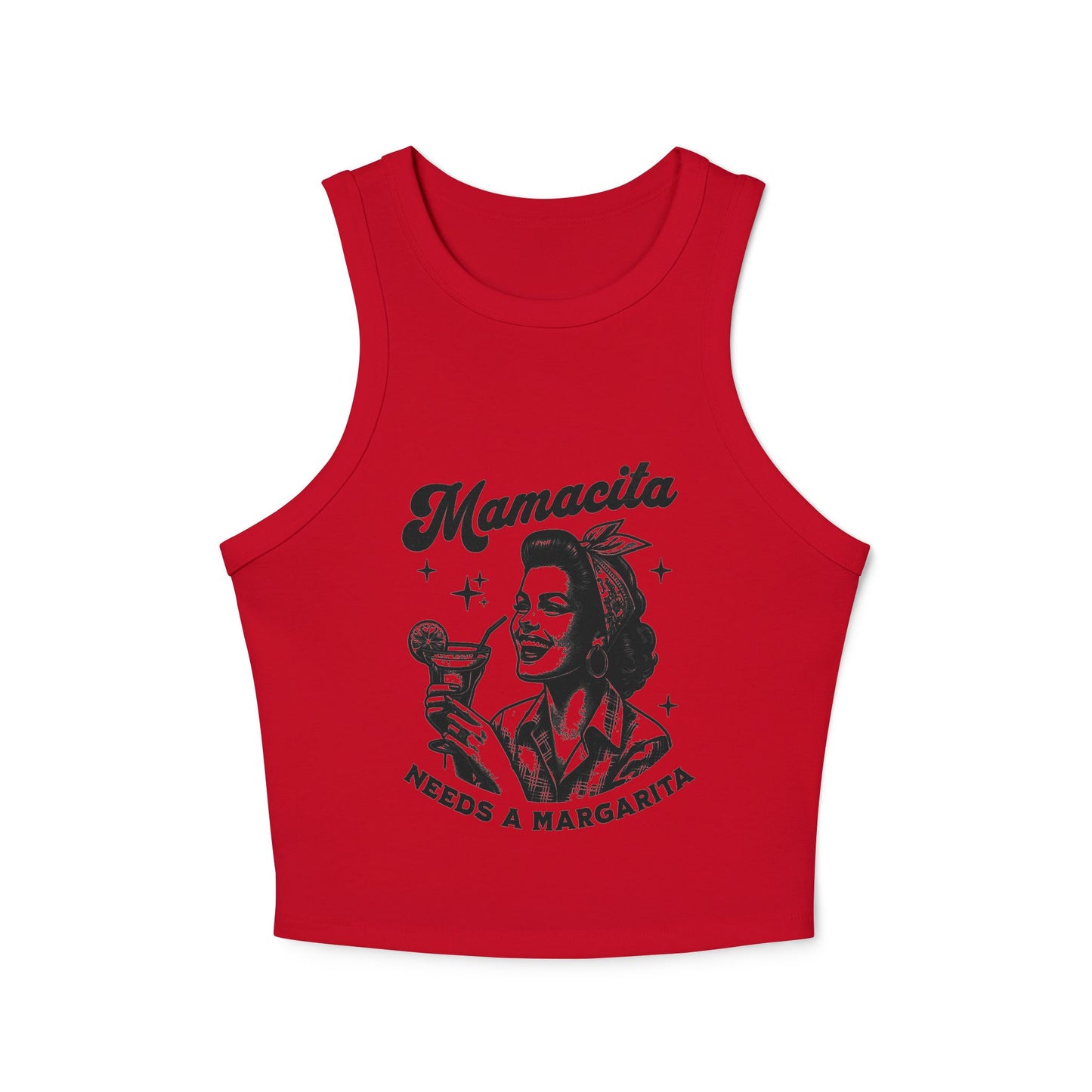 Margarita Vibes Racer Tank Top - Perfect for Summertime, Beach Days, Parties, Casual Outings, Gift for Her