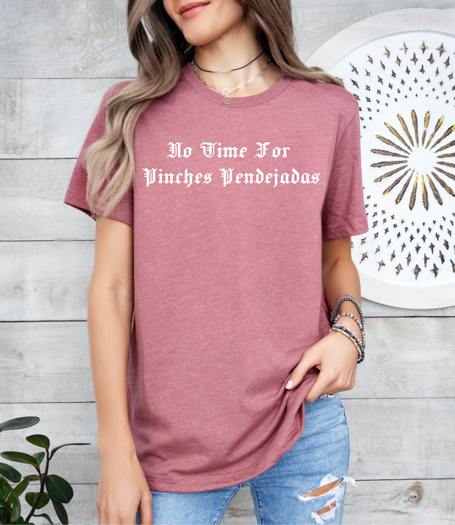 a woman wearing a t - shirt that says,'we win't for