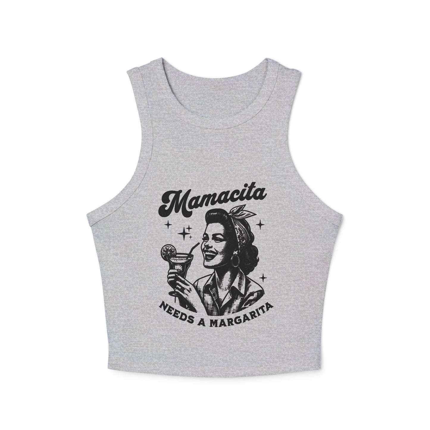 Margarita Vibes Racer Tank Top - Perfect for Summertime, Beach Days, Parties, Casual Outings, Gift for Her