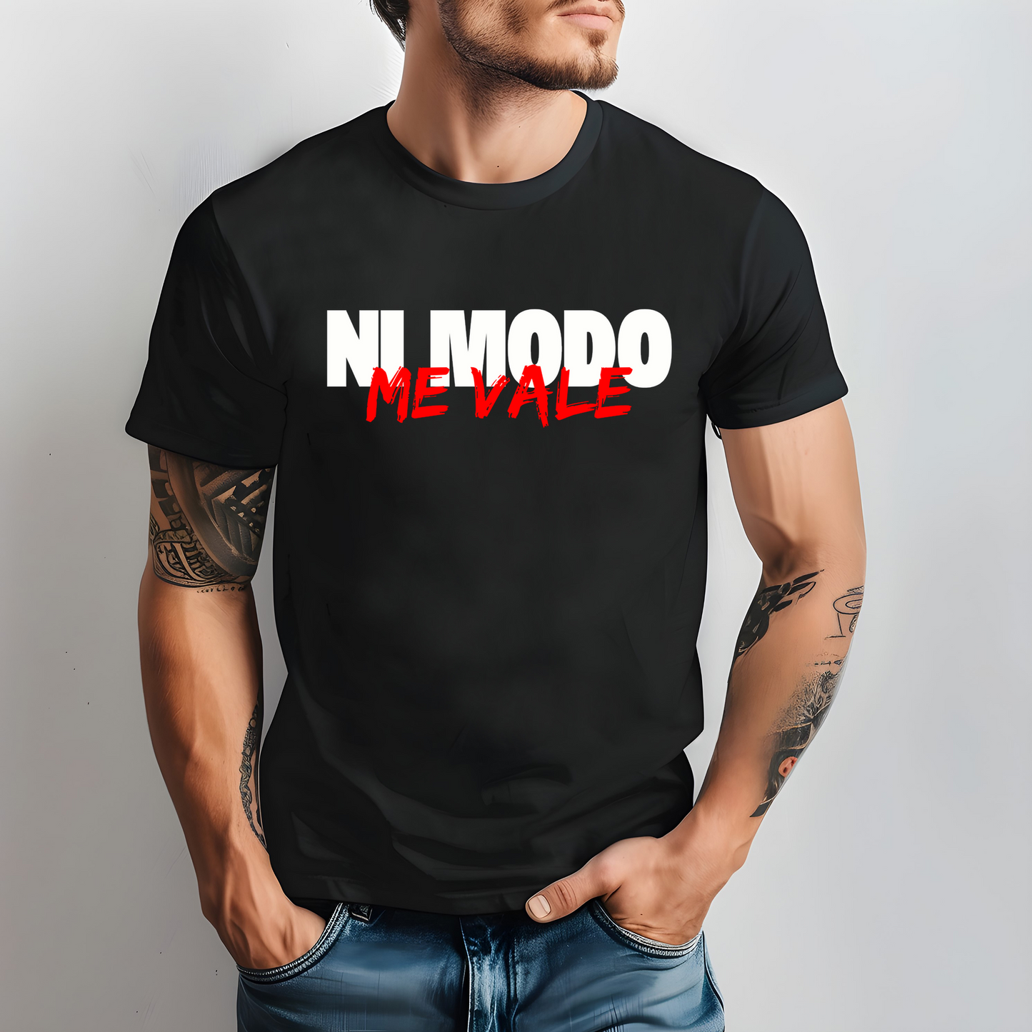 Ni Modo, Me Vale Unisex T-Shirt, Me Vale Madre, Me Vale Verga, Latino shirt, Gift for Her, Gift for Him, Latino Sarcastic sayings Shirt