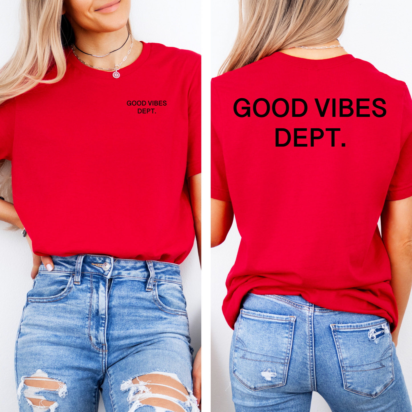 GOOD VIBES DEPT. T-Shirt, Trend Shirt, Cheery Vibes Hoodie, Gift, Good Vibes Shirt, Aesthetic Shirt, Positive Vibes Shirt, Happy Mind Tee