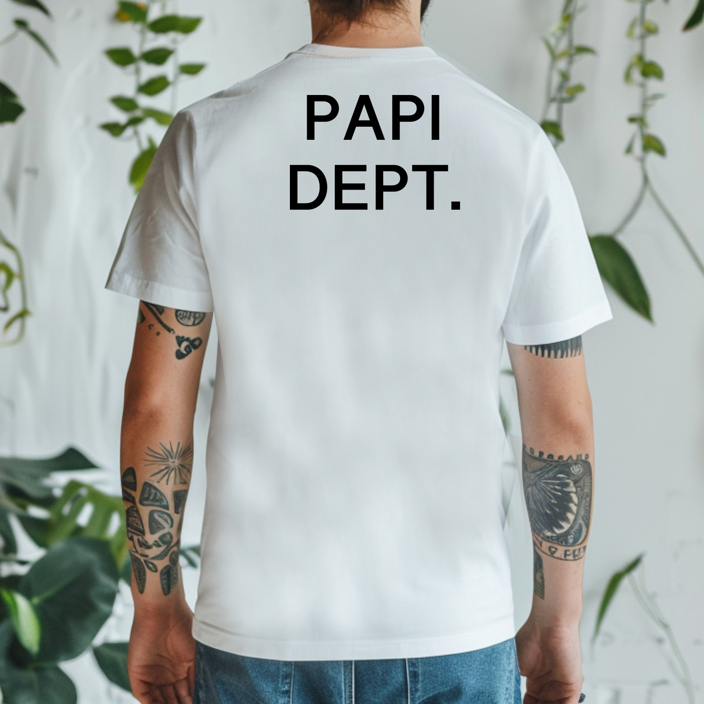 PAPI DEPT. T-Shirt, T-Shirt Fathers Day Gift Papi Shirt Fathers Day Shirt Grandpa Shirt Christmas Gift Pops Shirt Papi Shirt Dad Shirt