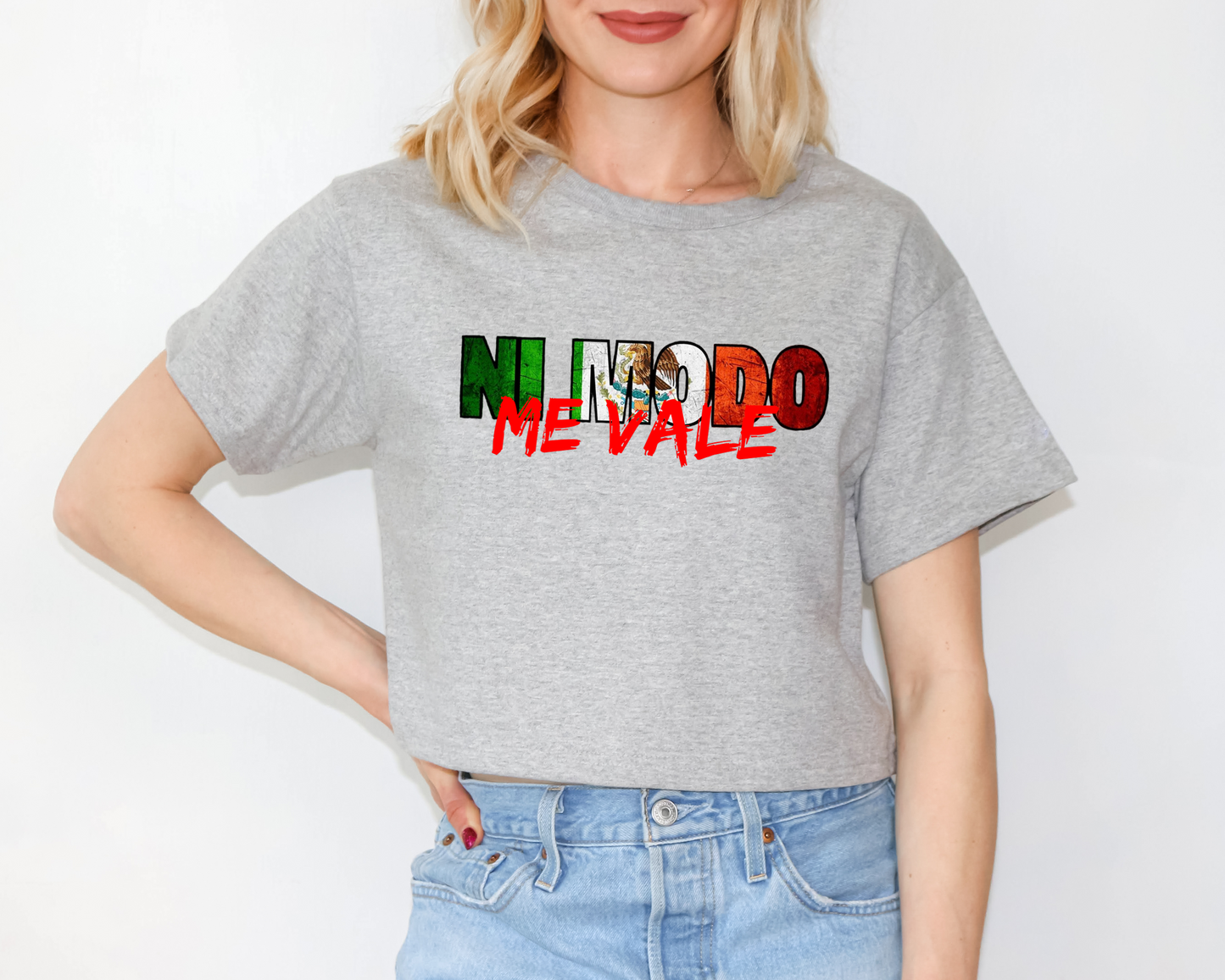 Ni Modo, Me Vale Mexican Crop-Top, Latina Crop-Top, Me Vale Madre, Me Vale Verga, Gift for Her, Gift for Gay, Dichos Mexicanos Hoodie
