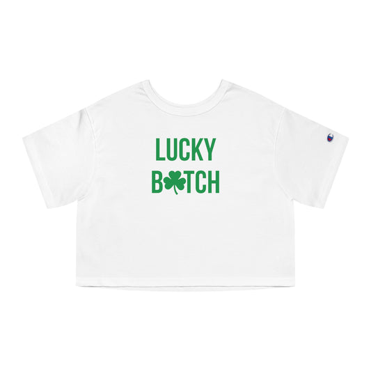 St Patricks Day Crop Top, Funny Lucky Tee For Women, Shamrock Crop Top, St. Patty Day Baby Tee, Leprechaun Irish Girl Trendy Baby Tee