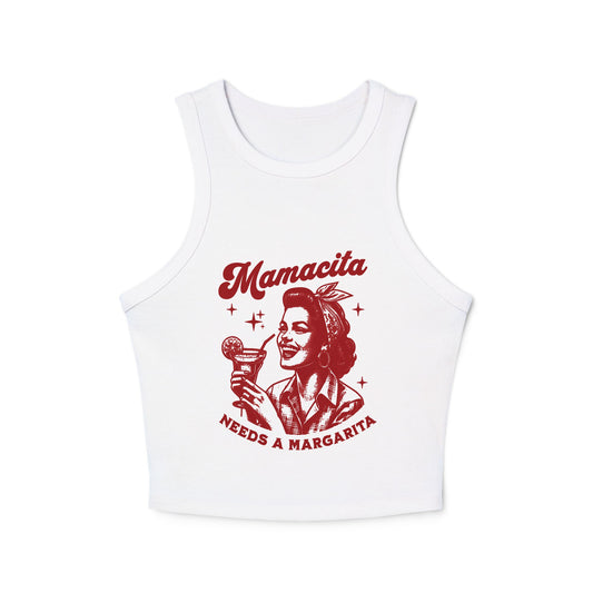 Margarita Vibes Racer Tank Top - Perfect for Summertime, Beach Days, Parties, Casual Outings, Gift for Her