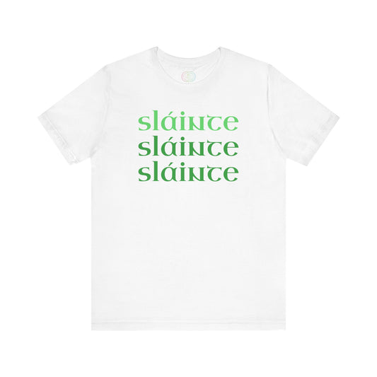 Slainte T Shirt, St Patrick's Day Tee, St Patty's Drinking Shirt, Funny Irish Shirt, Shamrock T-Shirt, Womens Lucky Shirt
