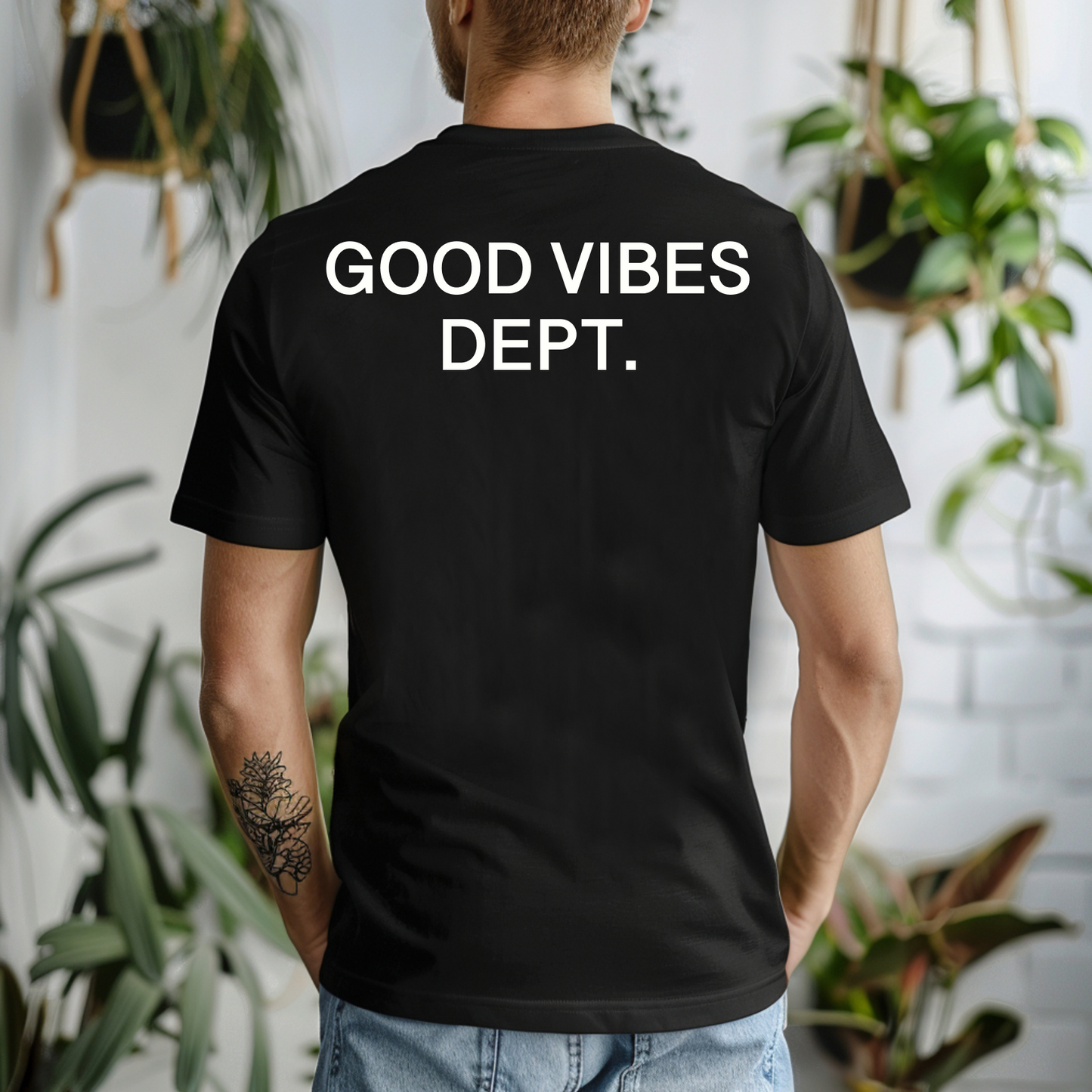 GOOD VIBES DEPT. T-Shirt, Trend Shirt, Cheery Vibes Hoodie, Gift, Good Vibes Shirt, Aesthetic Shirt, Positive Vibes Shirt, Happy Mind Tee