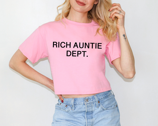 RICH AUNTIE DEPT. Crop-Top,