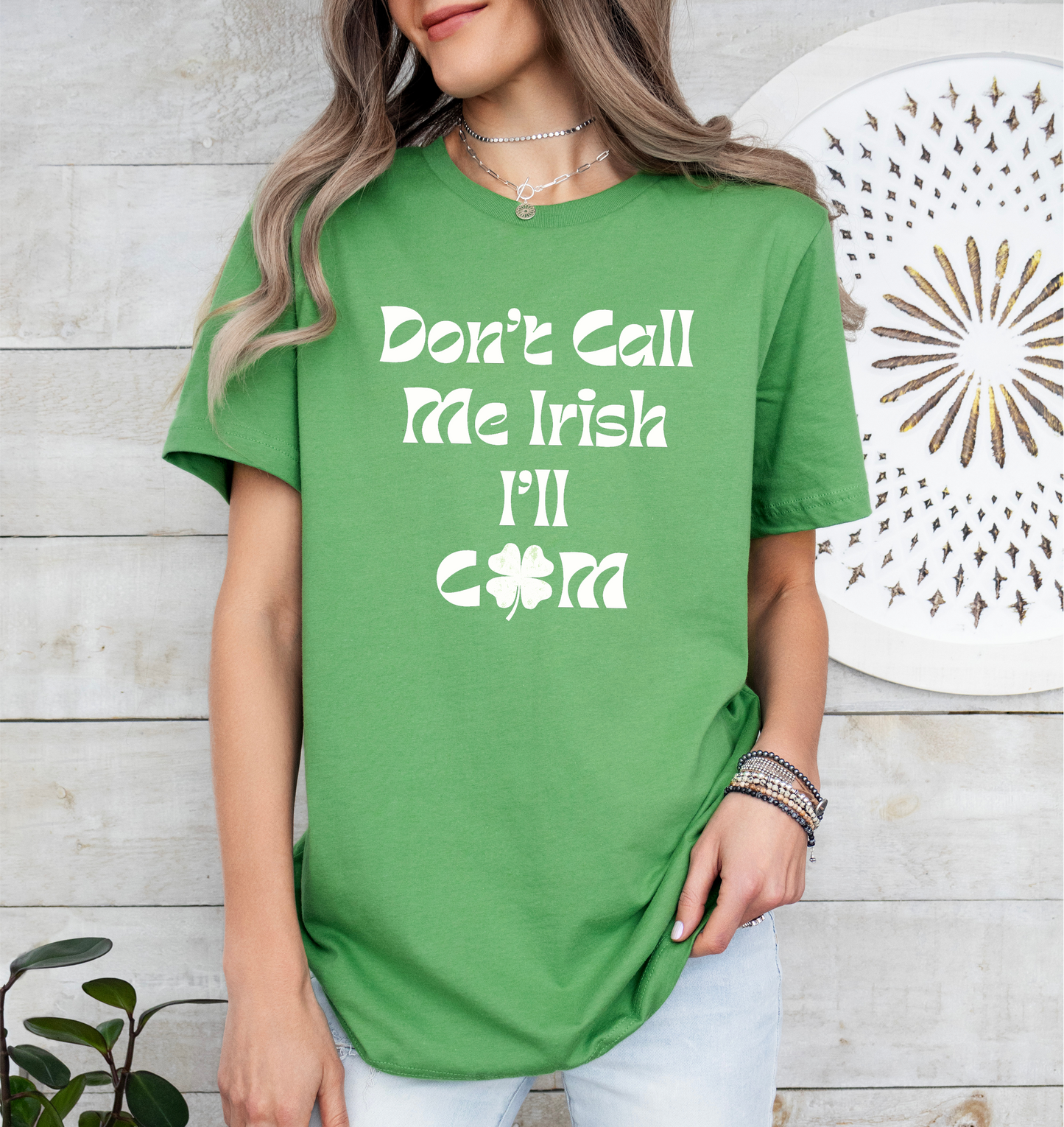 Don't Call Me Irish I'll Cum Unisex T-Shirt, St Patrick's Day Tee, St Patty's Drinking Shirt, Funny Irish Shirt, Shamrock Shirt, Lucky Shirt